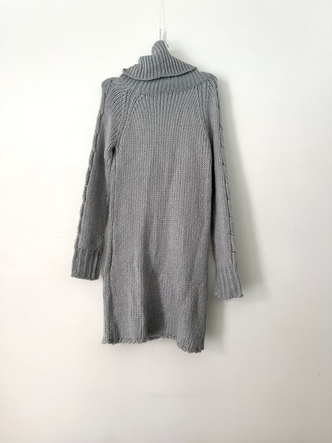 Circle point open knit & ops / lightgrey 상품이미지9