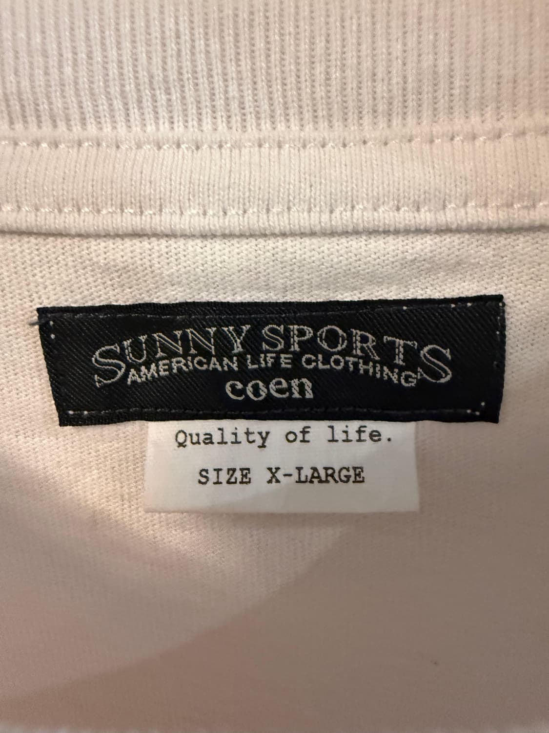 SUNNY SPORTS 메쉬 포켓 티셔츠 (XL) 상품이미지3