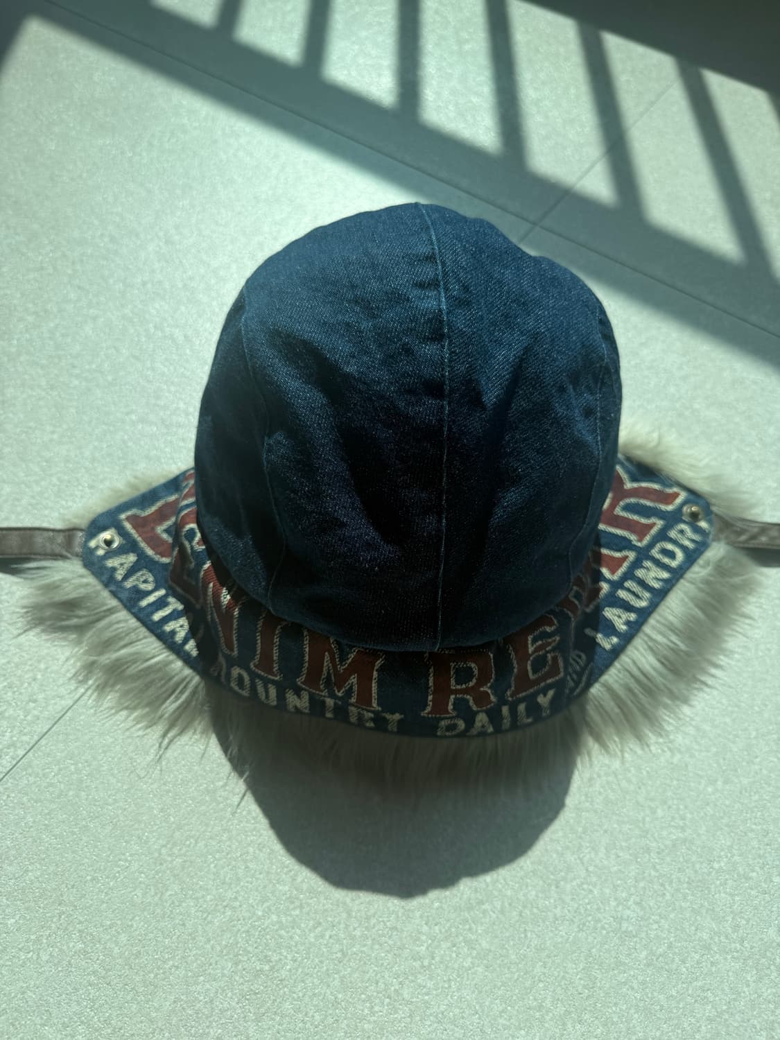 캐피탈 데님 런드리 헌터 캡 인디고 상품이미지1