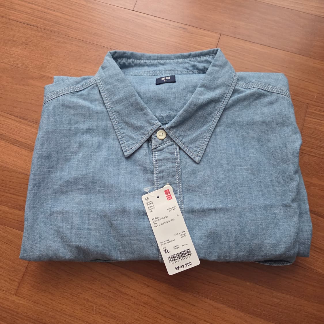 유니클로 샴브레이 셔츠(개인결제창) 상품이미지3