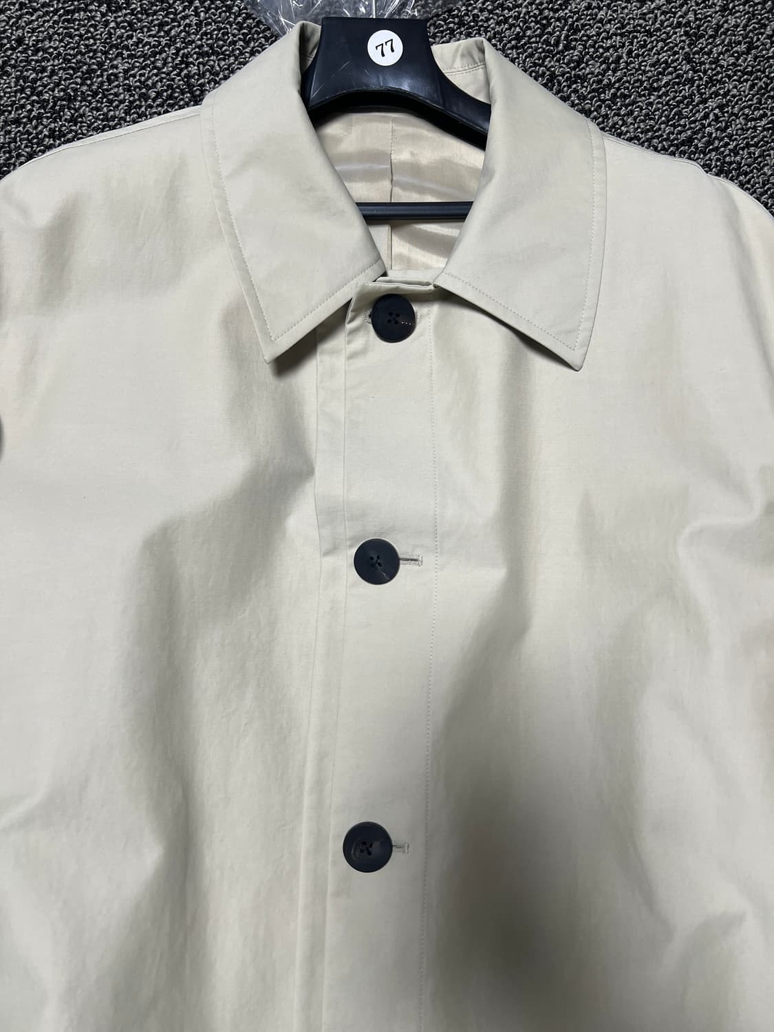 우영미 더블 커프스 버클 트렌치 코트 48 사이즈 상품이미지10