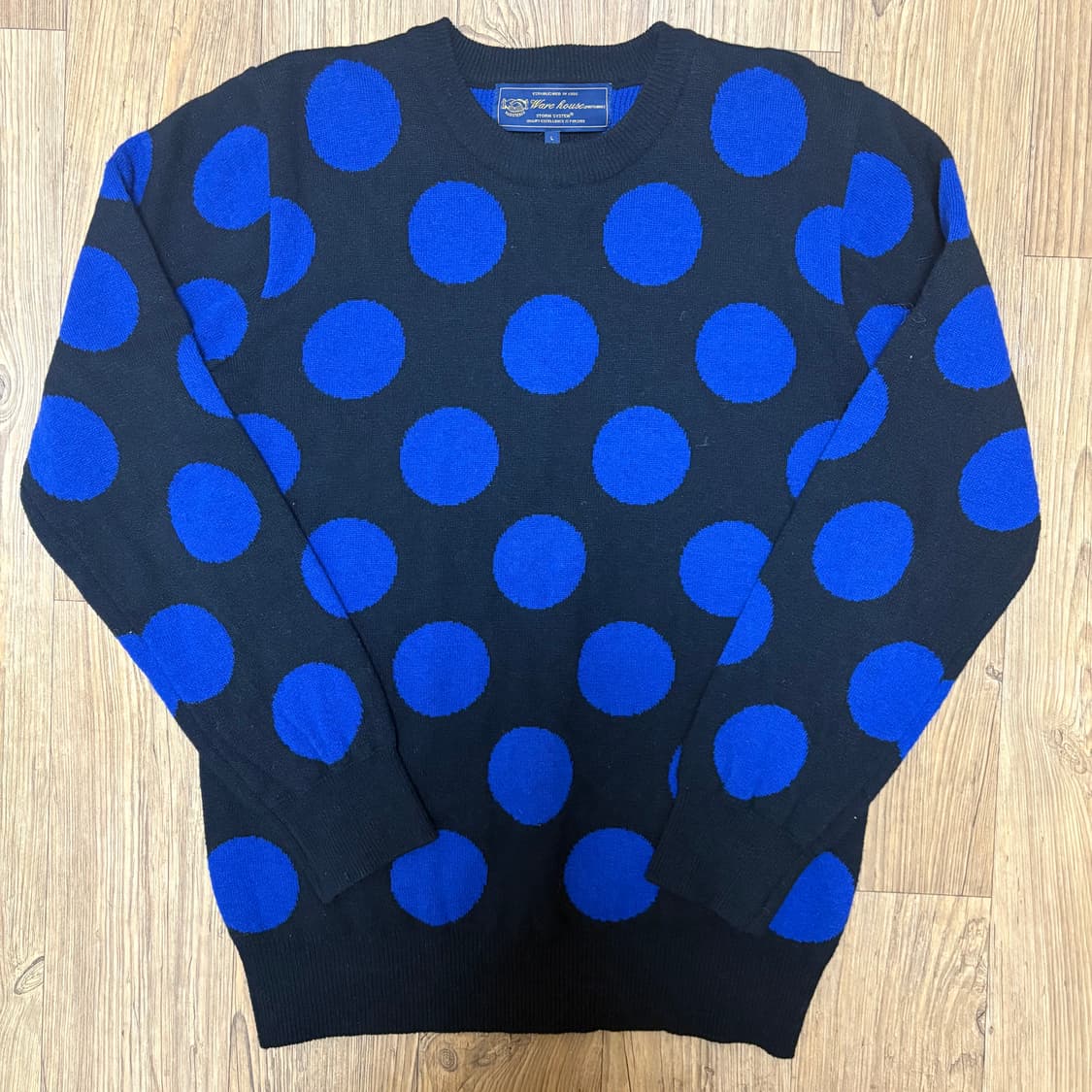 도트무늬 니트 상품이미지1