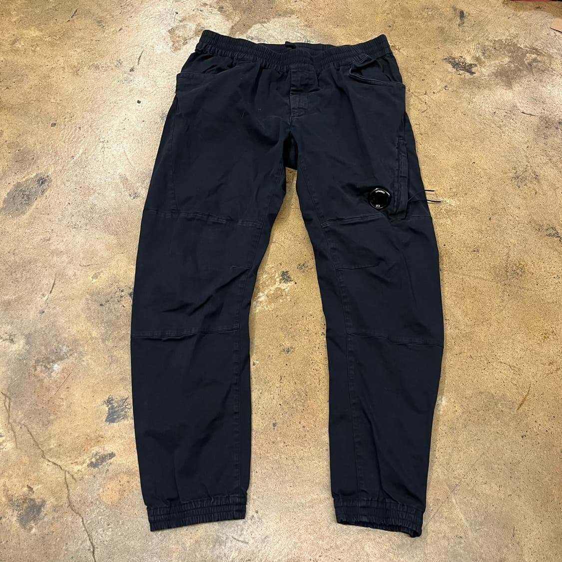 [정품/50] C.P.컴퍼니 블랙 조거 트레이닝 팬츠 b10 상품이미지2