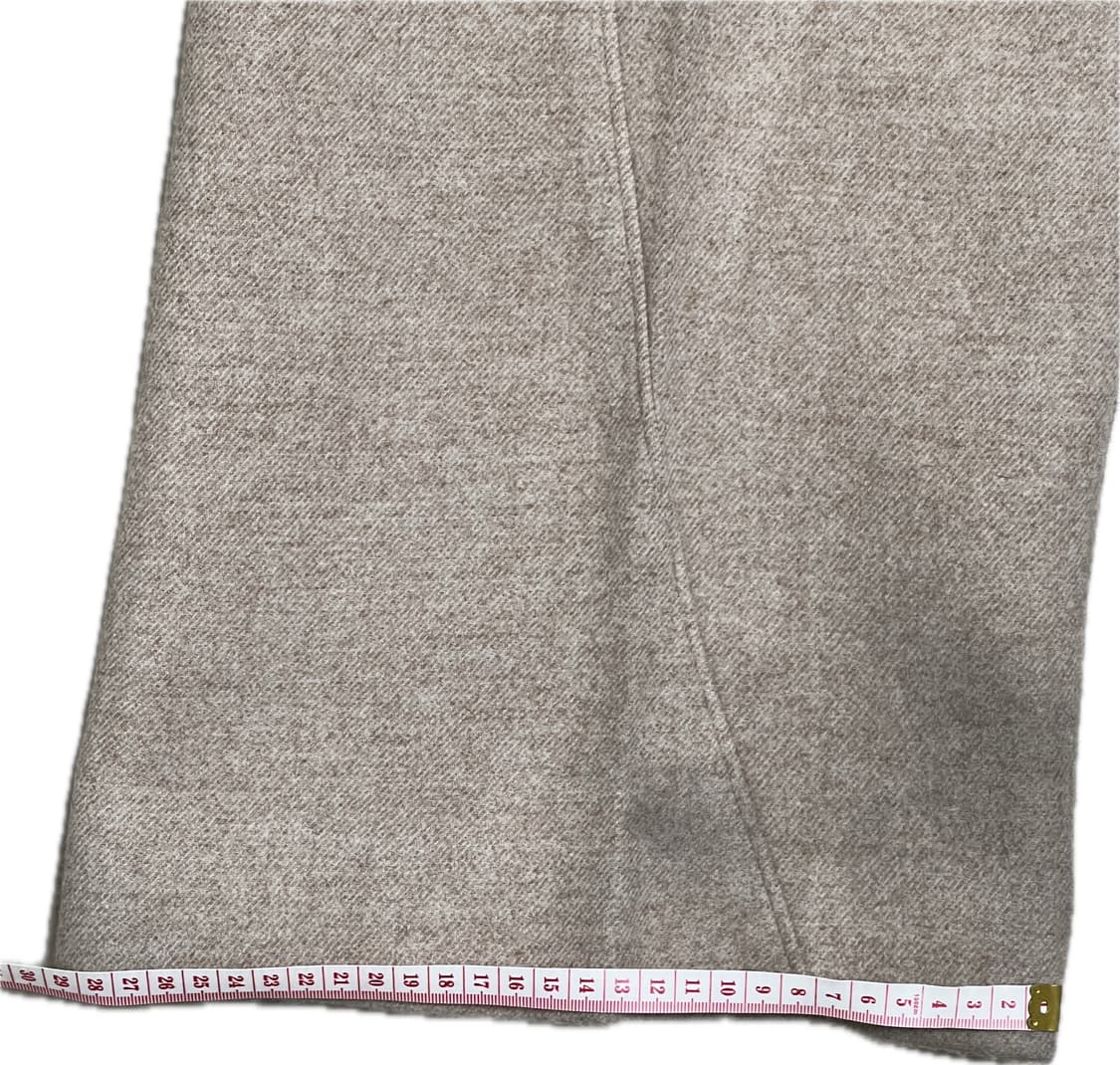 [샘플] [S] STU 웨이브 라인 울 슬랙스 페일 라이트 핑크 상품이미지7