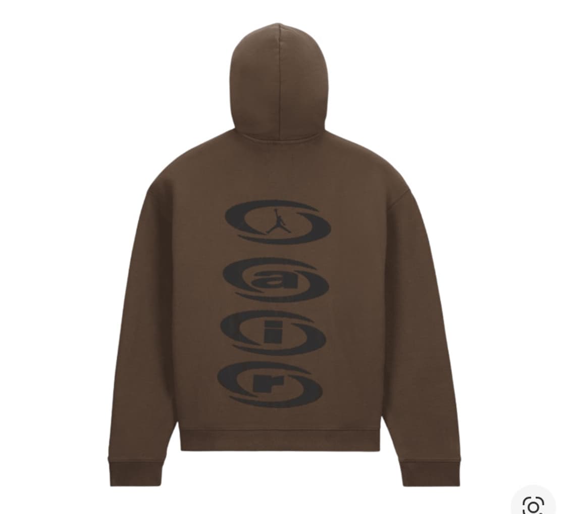 트레비스 스캇 조던 후드티 L 브라운 상품이미지2