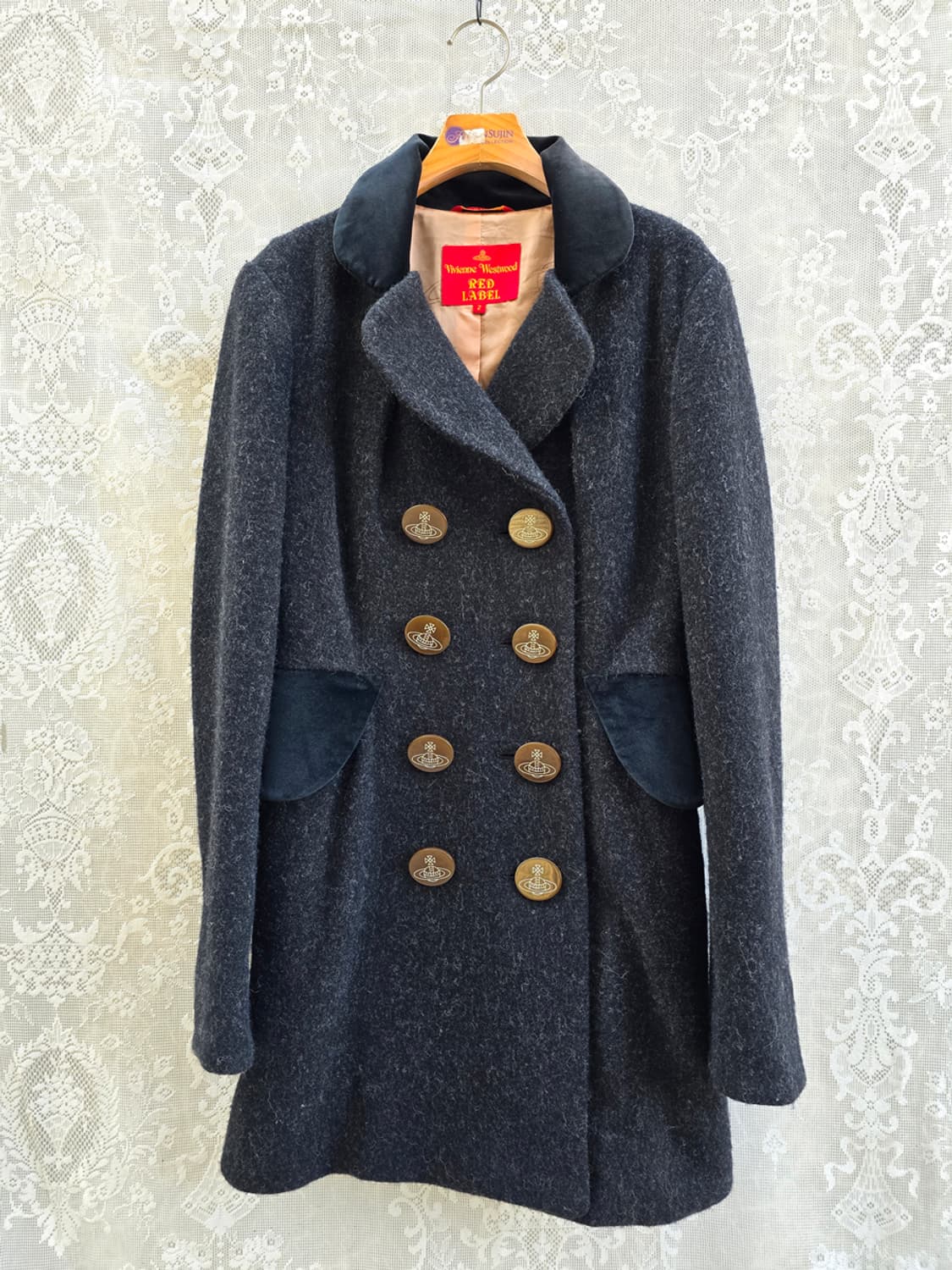 비비안 웨스트우드 레드라벨 코트 (made in japan) 상품이미지4