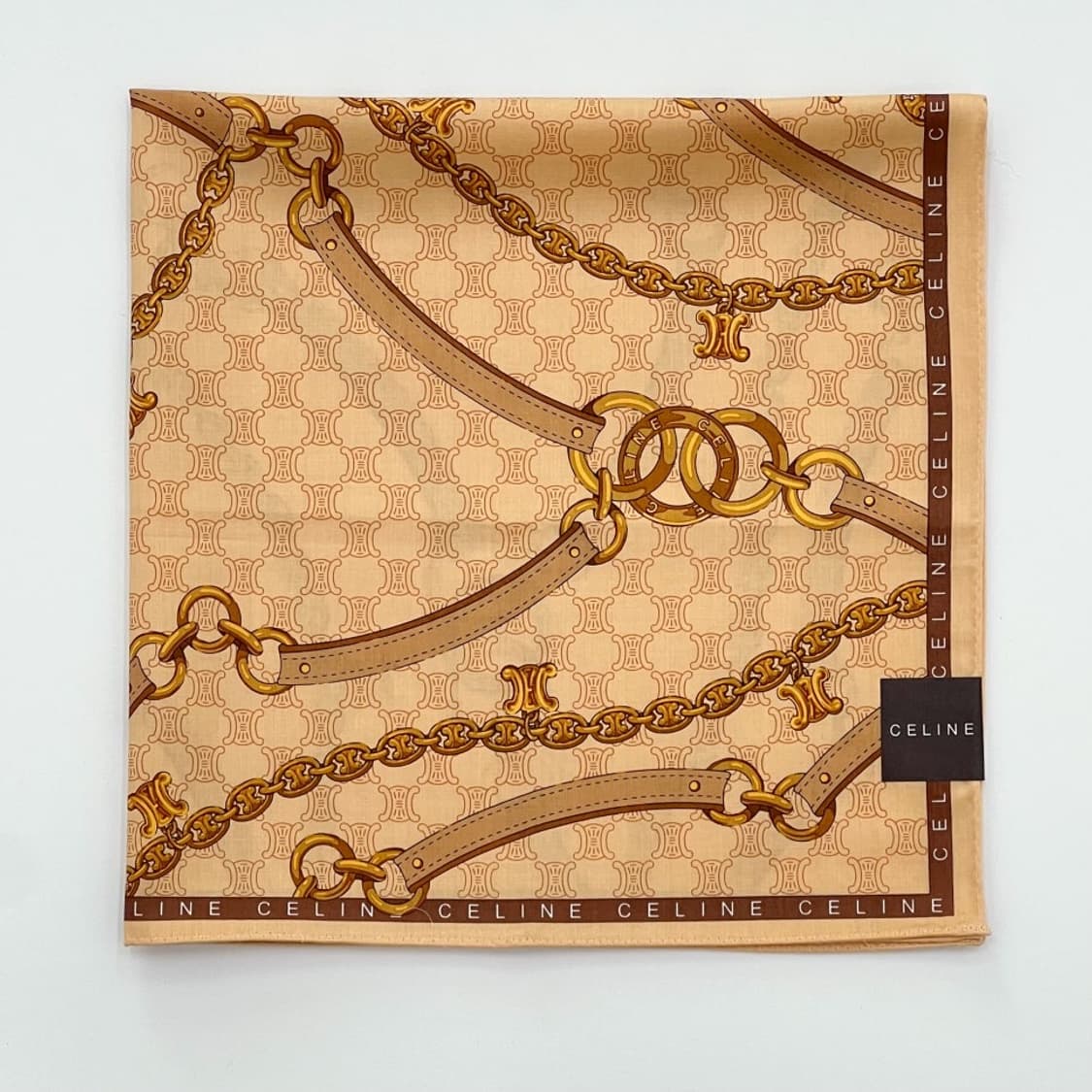 (새상품) celine / 셀린느 쁘띠스카프 손수건 상품이미지5