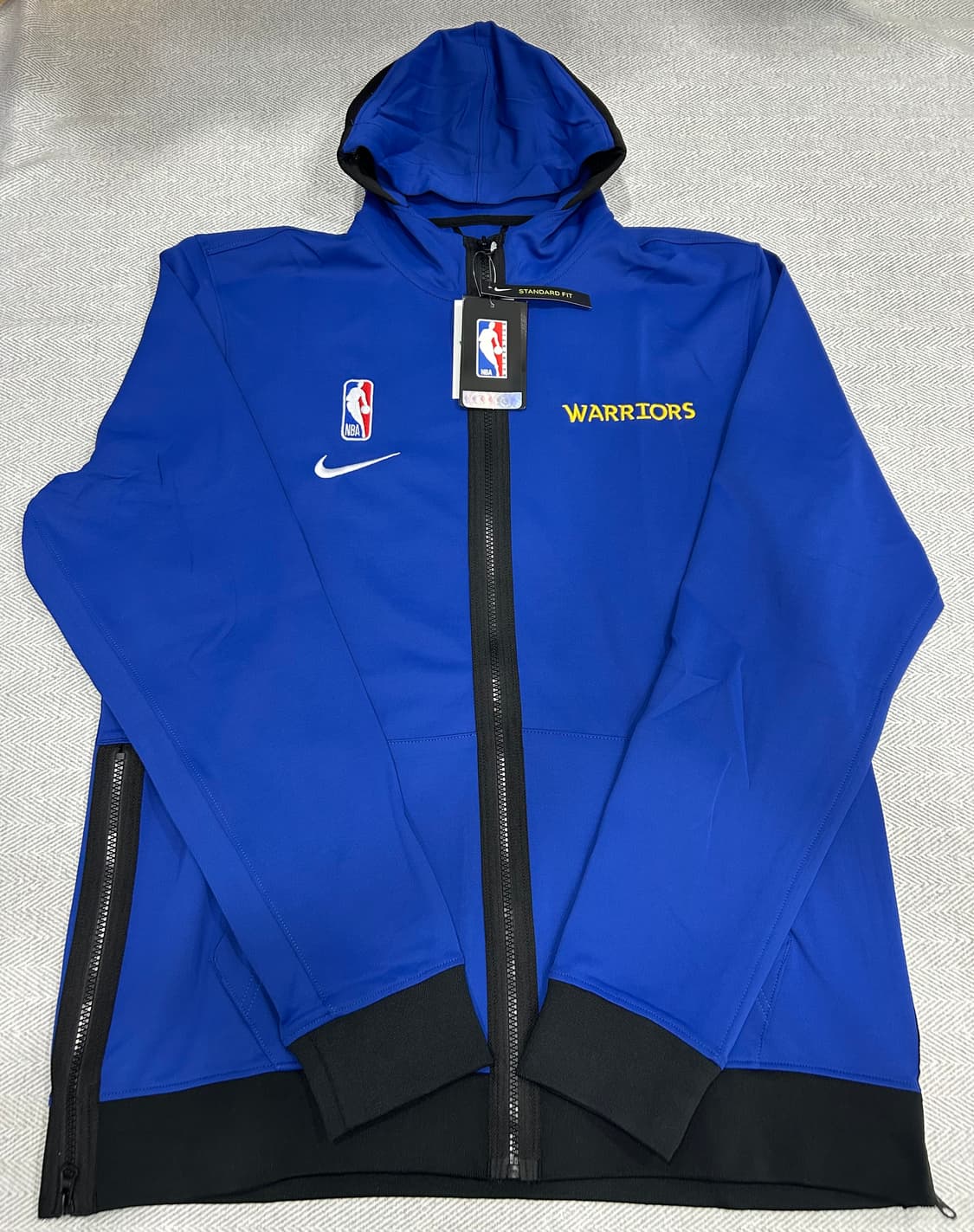 NBA 2020-21 골든스테이트 워리어스 쇼타임 써마 플렉스 후디 자켓 상품이미지3