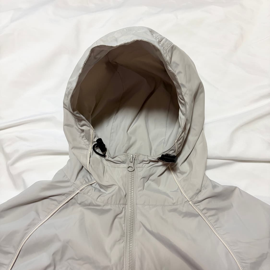 파이핑 스타테일 후드 트랙자켓 그레이지 상품이미지6