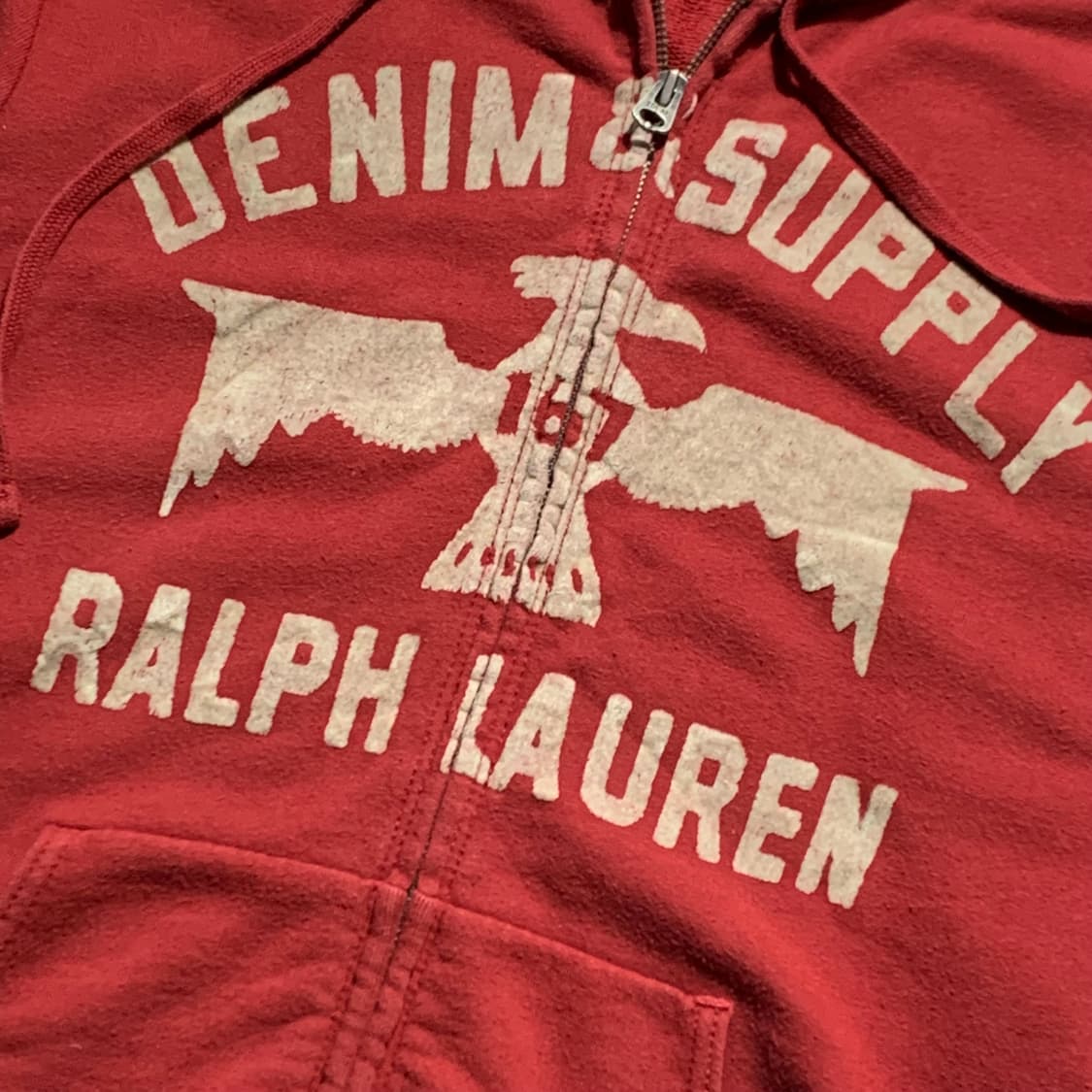 데님앤서플라이 빈티지 후드집업 상품이미지2