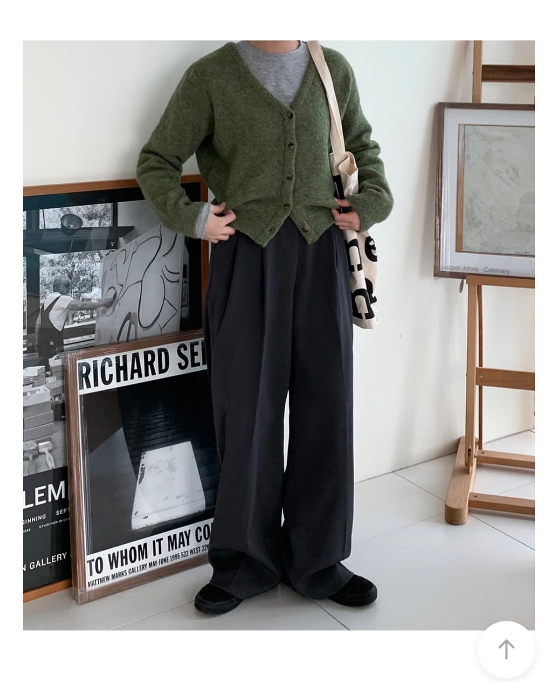 바온 라크 울 니트 가디건 상품이미지2