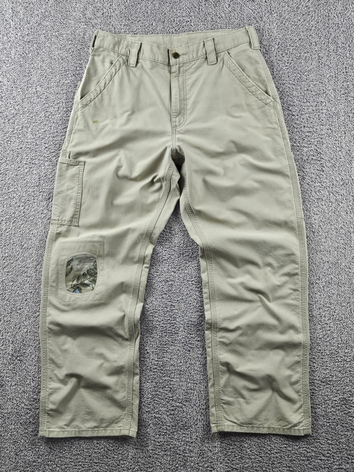 칼하트 리페어 코튼캔버스 카펜터 워크 팬츠 ( 33X30 )/ 11054 상품이미지1