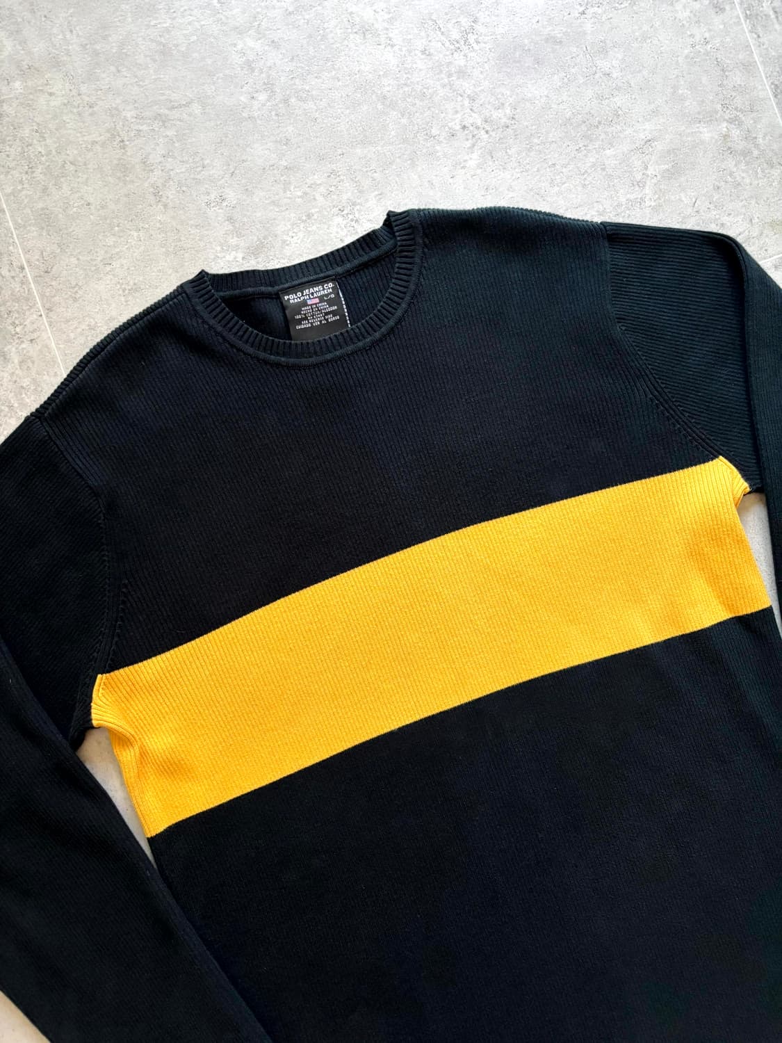 00's 폴로 진스 스트라이프 니트 L(100~103) 상품이미지2