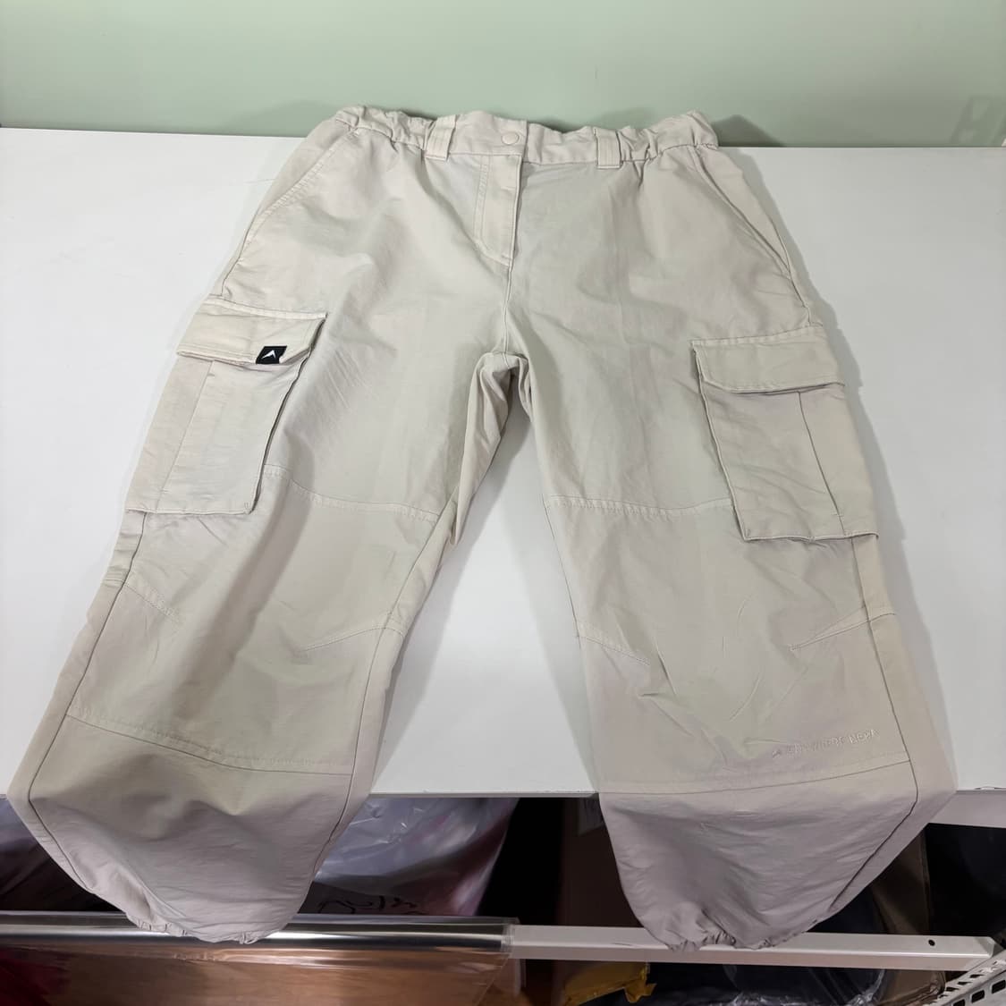 우먼S-M 네파 아이보리 기능성 나일론 카고 조거팬츠 상품이미지2