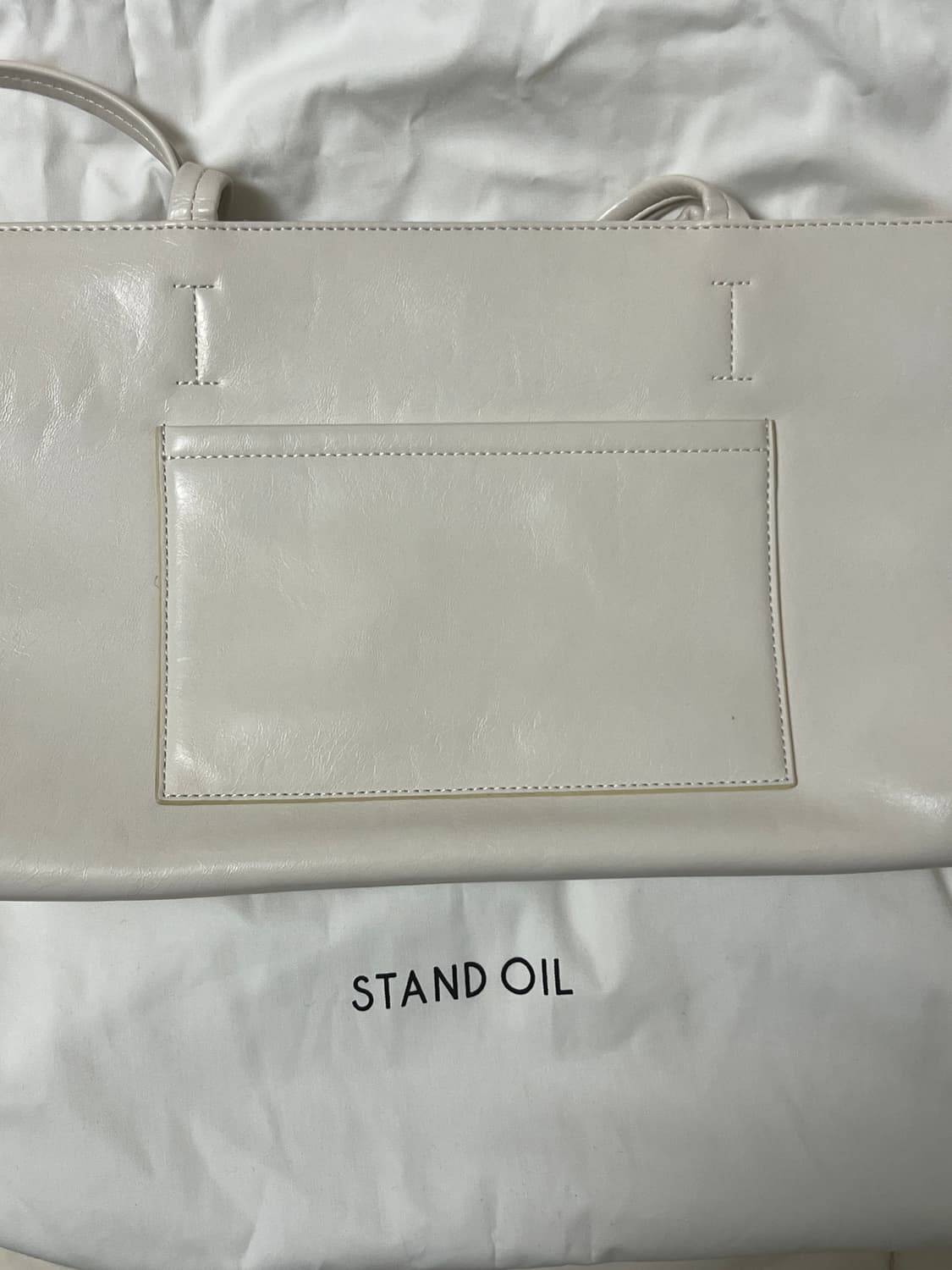 스탠드오일 오블롱 백 크림 상품이미지2