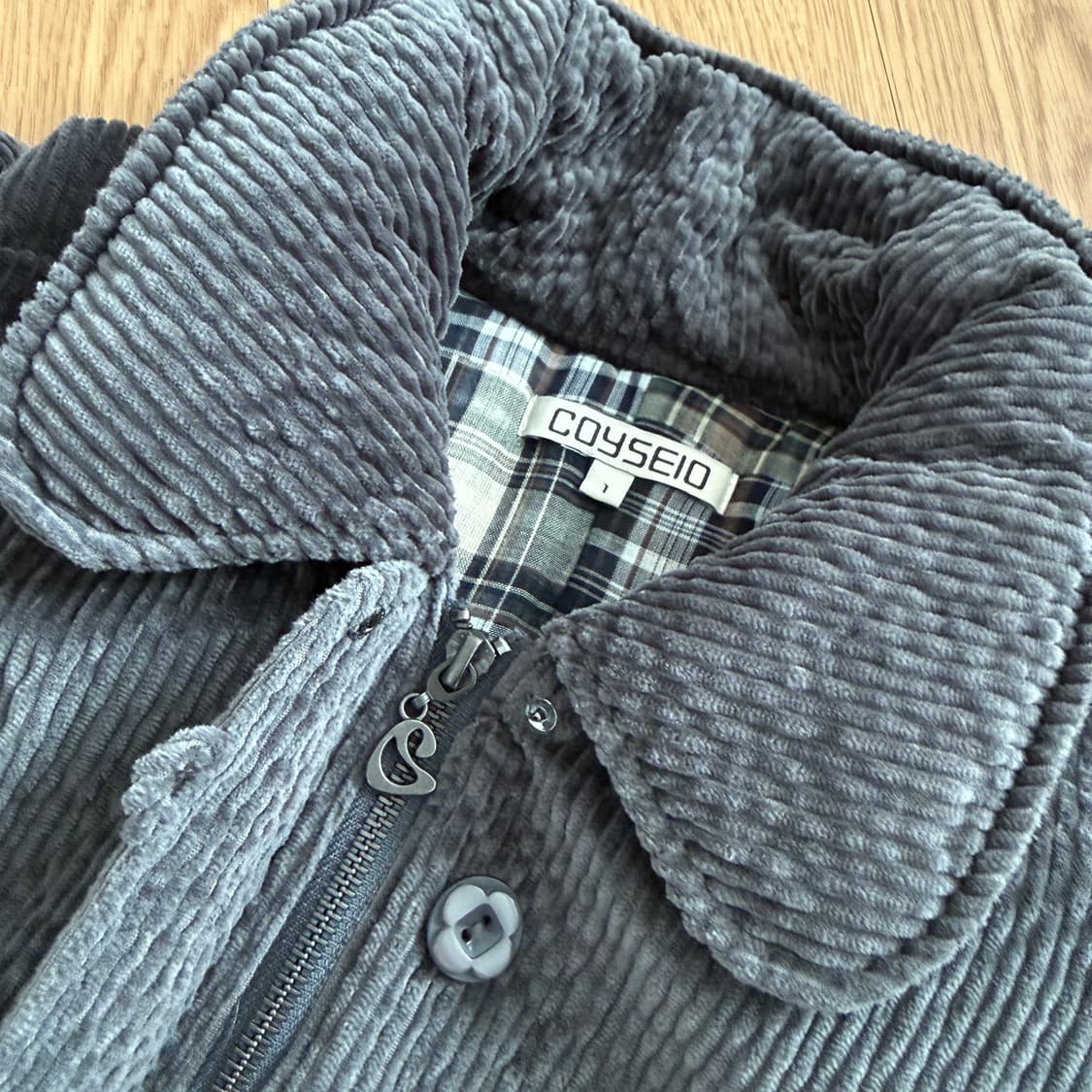 코이세이오 COYSEIO 라운드 코지 봄버 자켓 상품이미지2