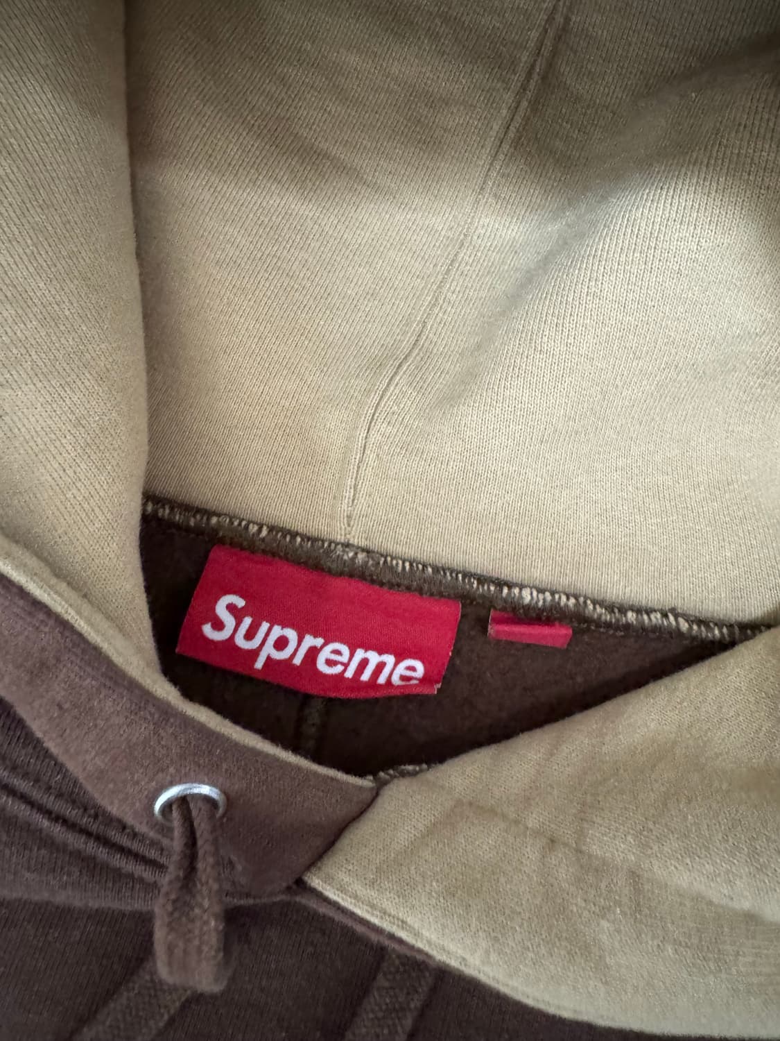 슈프림 24fw 디비전 후드 스웨트셔츠 브라운 상품이미지3