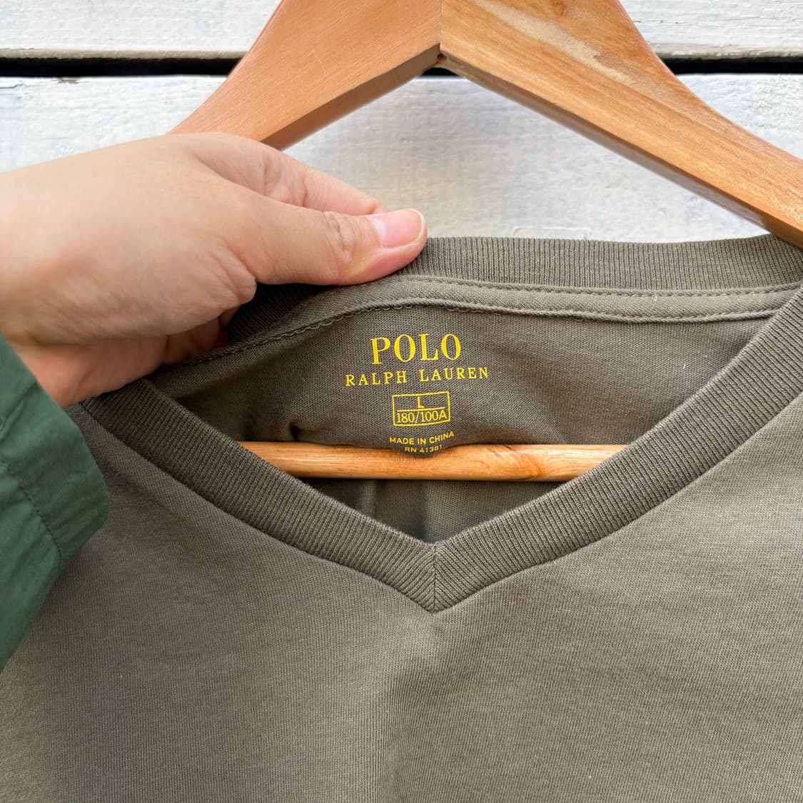 Polo 폴로 브이넥 반팔 티셔츠 상품이미지3