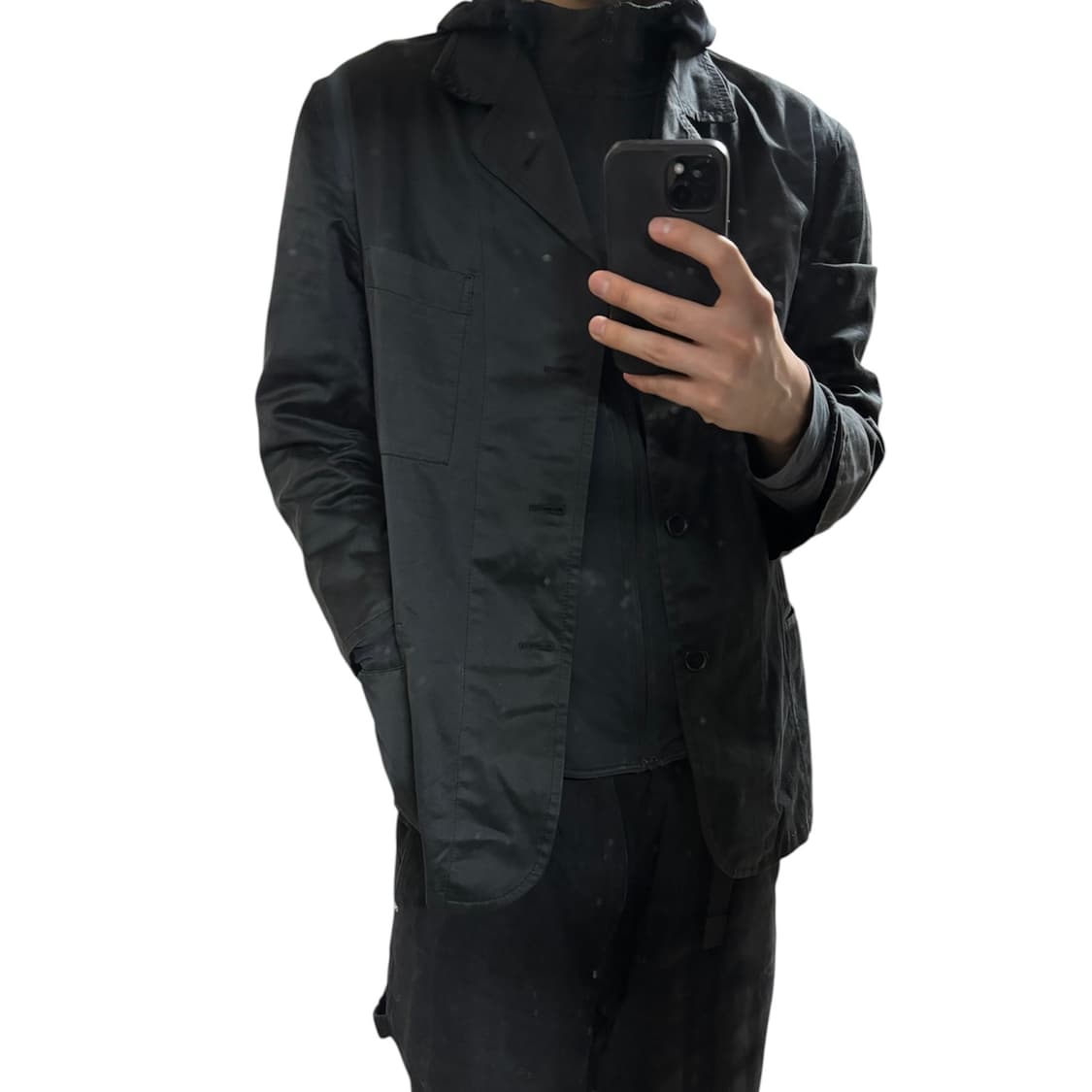 [S] 꼼데가르송 셔츠 실켓 코튼 자켓 상품이미지8