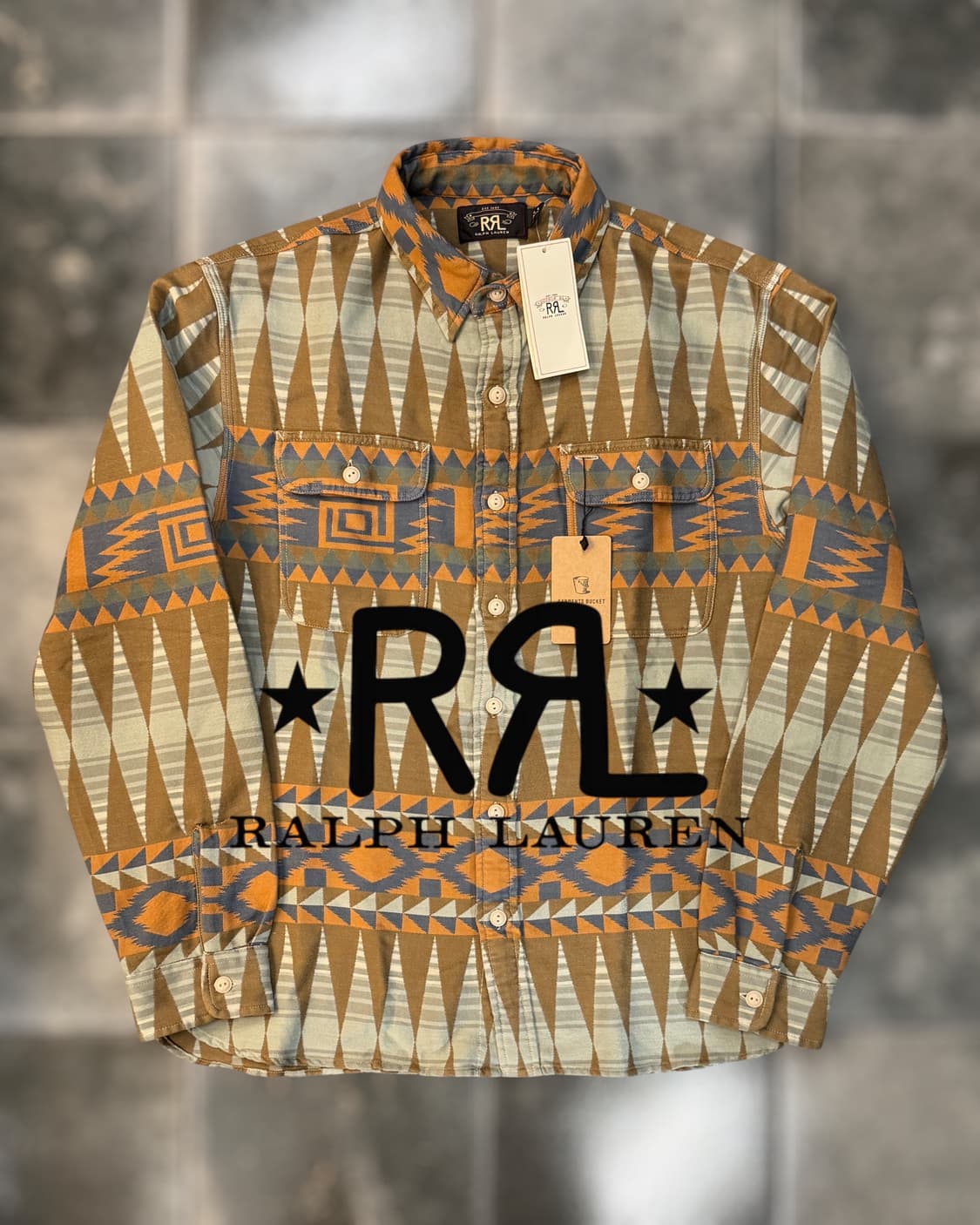 RRL 네이티브 패턴 워크셔츠 더블알엘 상품이미지1