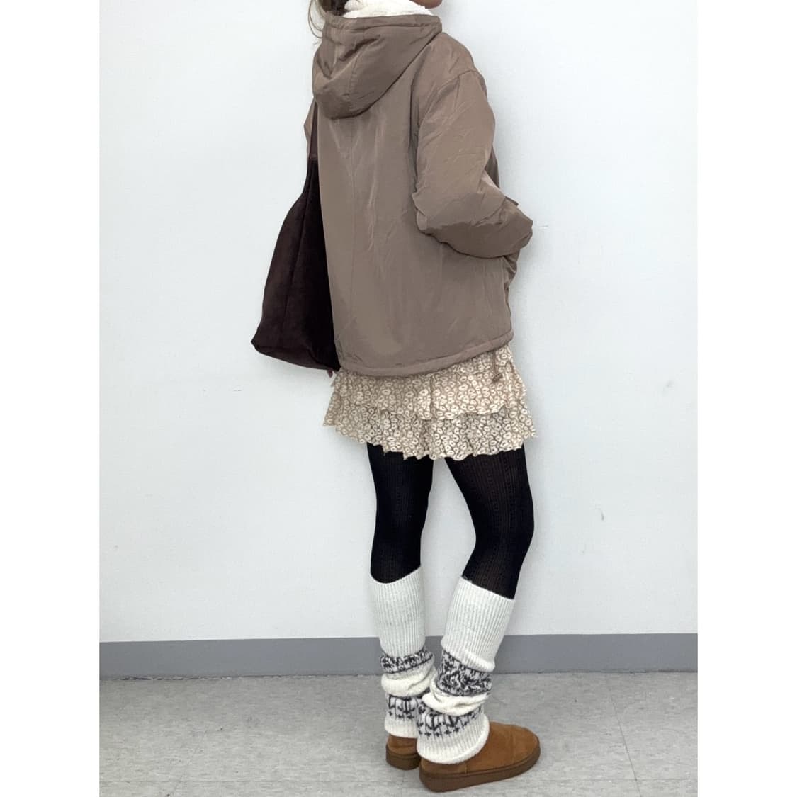 빈티지 기모 패딩 점퍼 상품이미지4