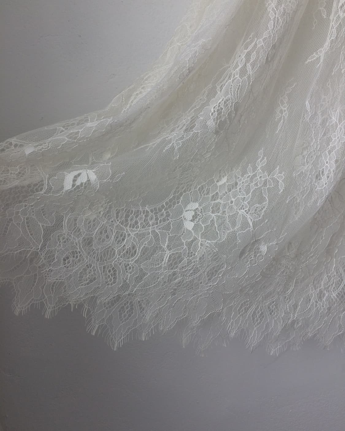 See through lace layered long skirt 상품이미지3