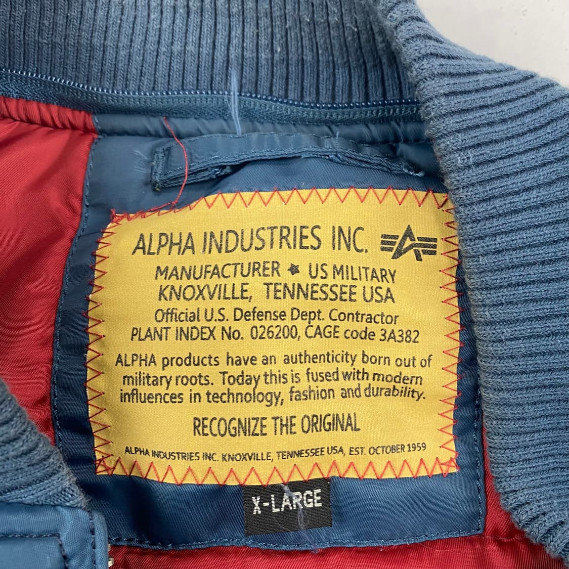 90s 알파인더스트리 Ma-1 항공 봄버 점퍼 (105) 상품이미지8