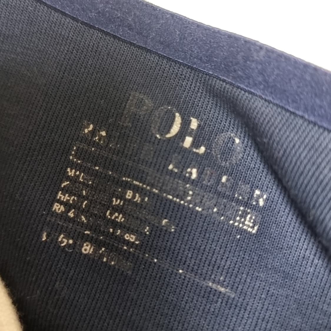 폴로 랄프로렌 네이비/레드 후드 집업(L) 상품이미지3