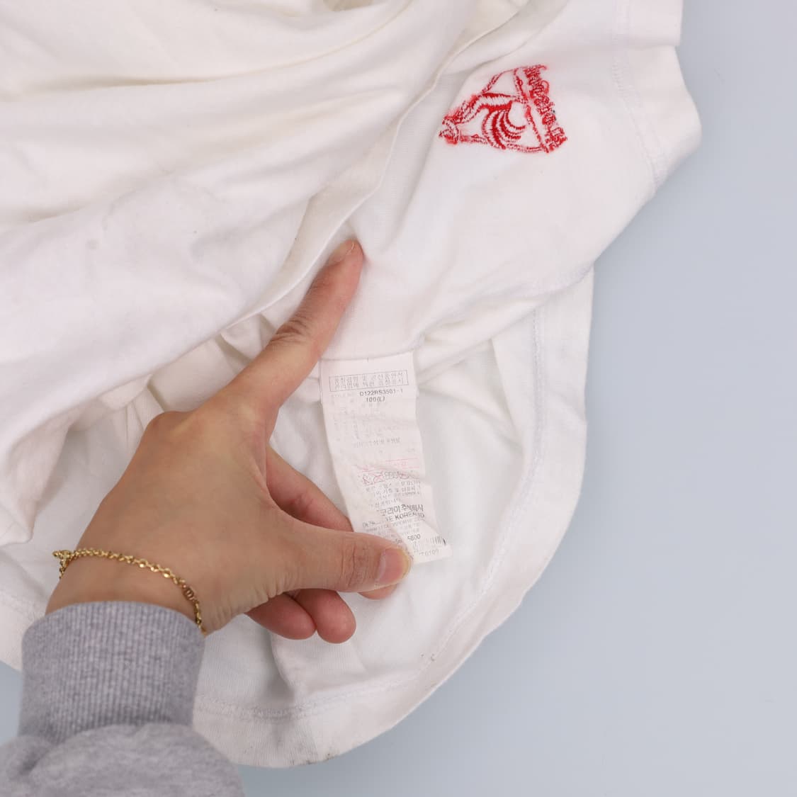 L 르꼬끄 프린팅 반팔티 0407H1 상품이미지5