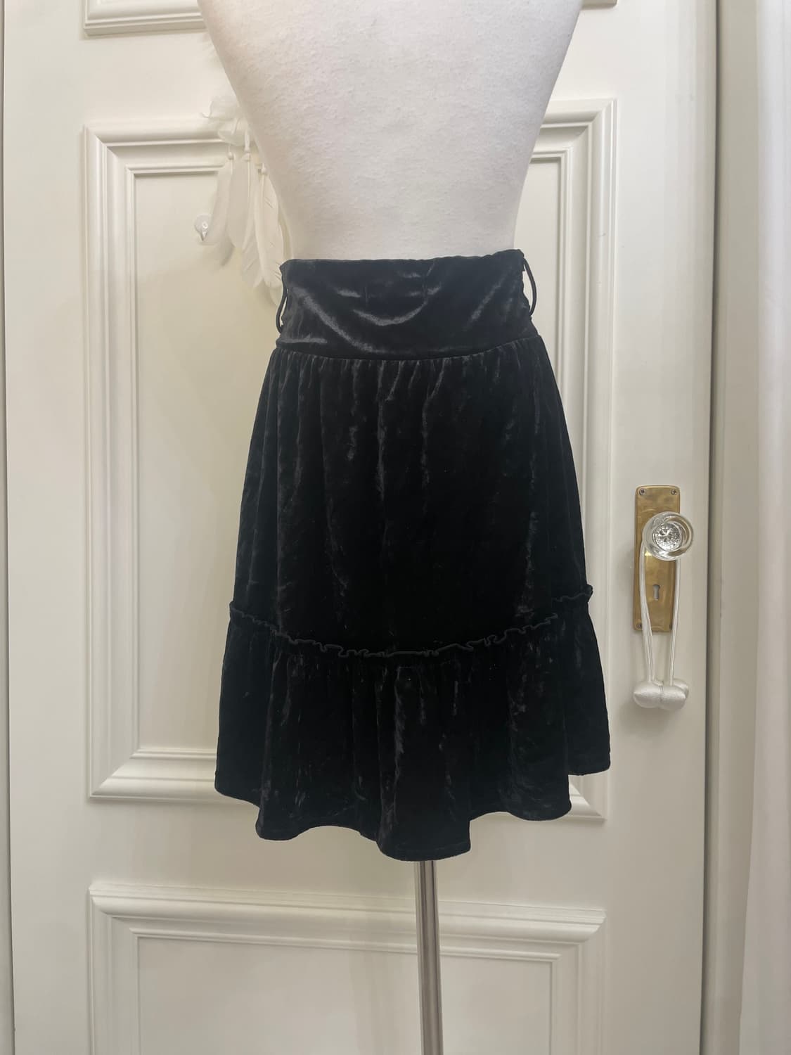 black velvet mini frill point midi bandi 상품이미지4