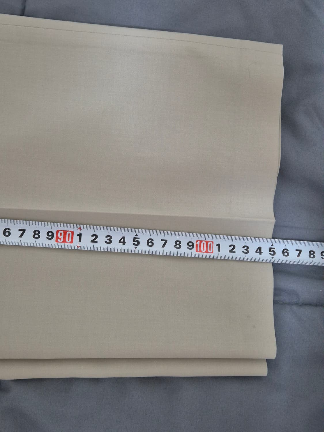 구호플러스 세미 와이드 팬츠 베이지 SS시즌 상품이미지9