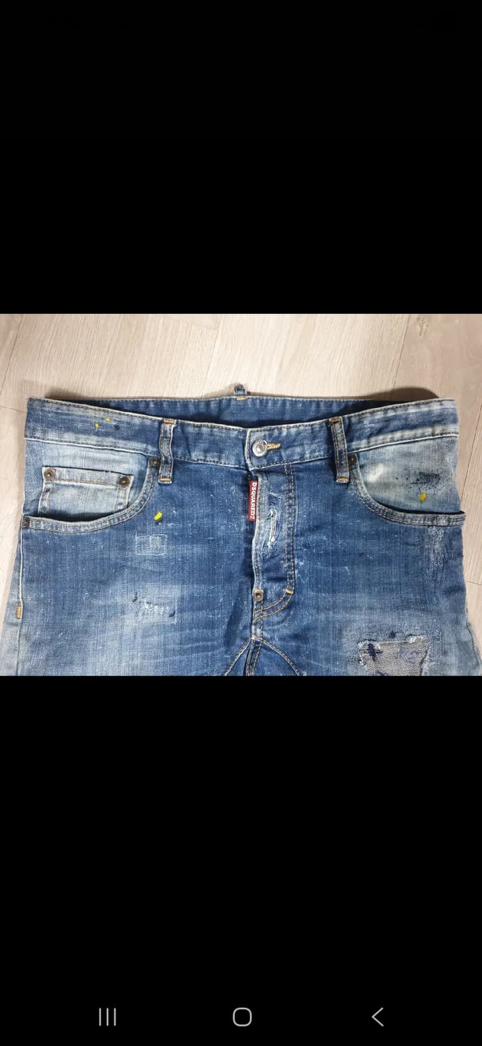 (정품)디스퀘어드2 옐로우 페인팅 수갑 더티덧뎀진

싸이즈31~32. 슬 상품이미지7