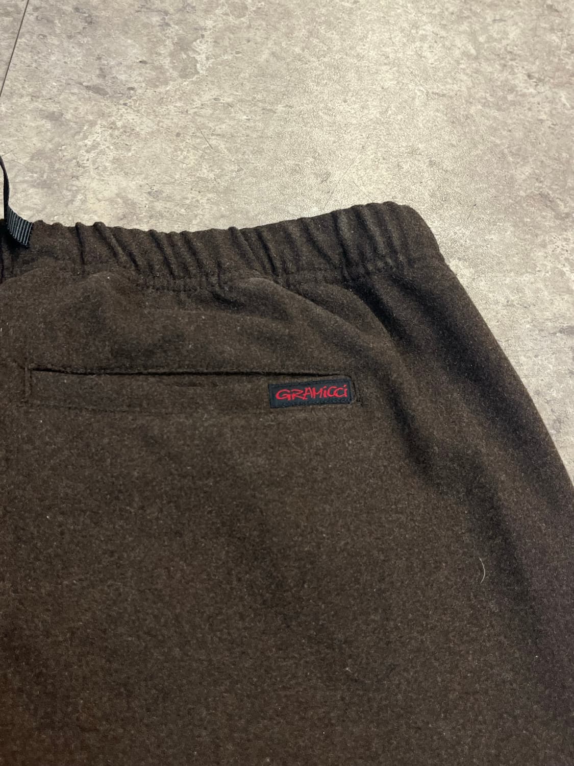 그라미치 울 팬츠 브라운 XL #csz3401 상품이미지8