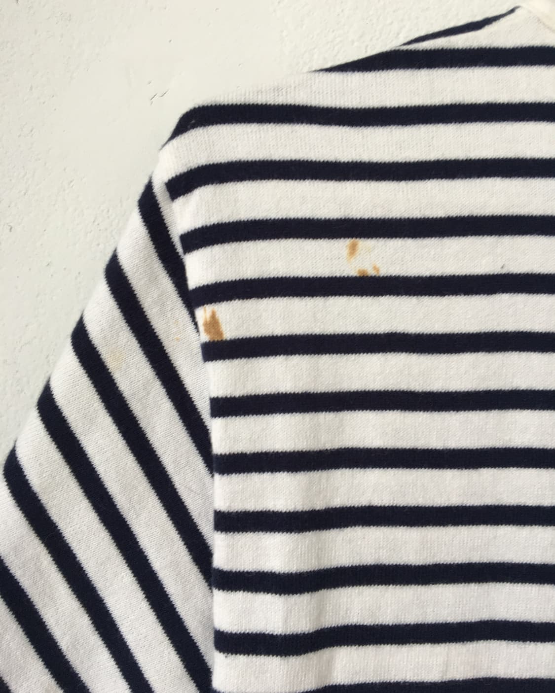 stripe pattern lace up t shirt 상품이미지6