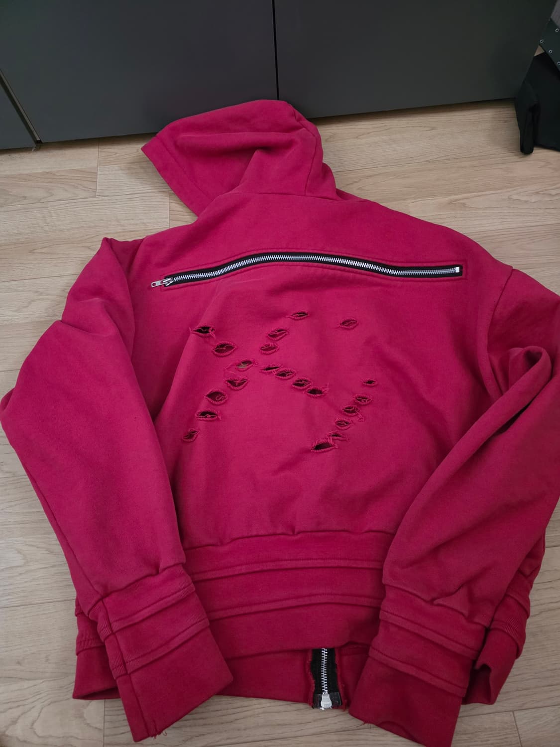 프리아큐파이 후드집업 상품이미지1