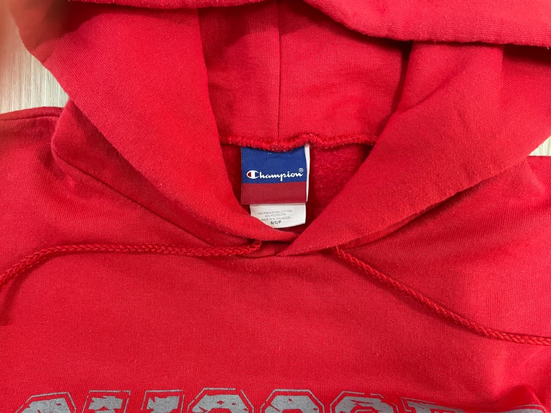 95~100) 90s 챔피온 플라잉풋 미국스쿨 후드티(RRL&LVC&폴로 상품이미지4