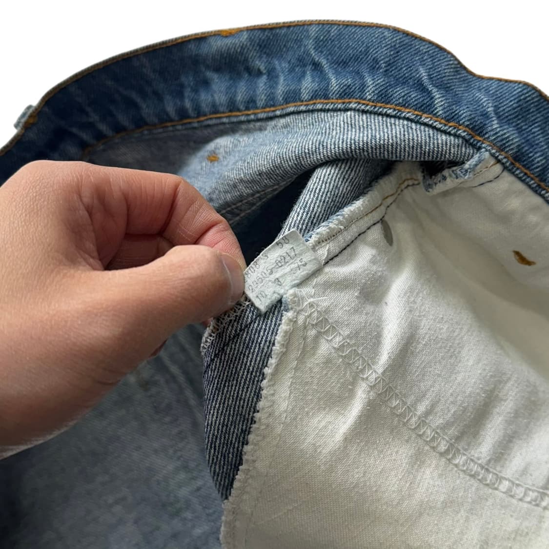 [35] 80's 리바이스 505 데님 청바지 USA [LV1383] 상품이미지4