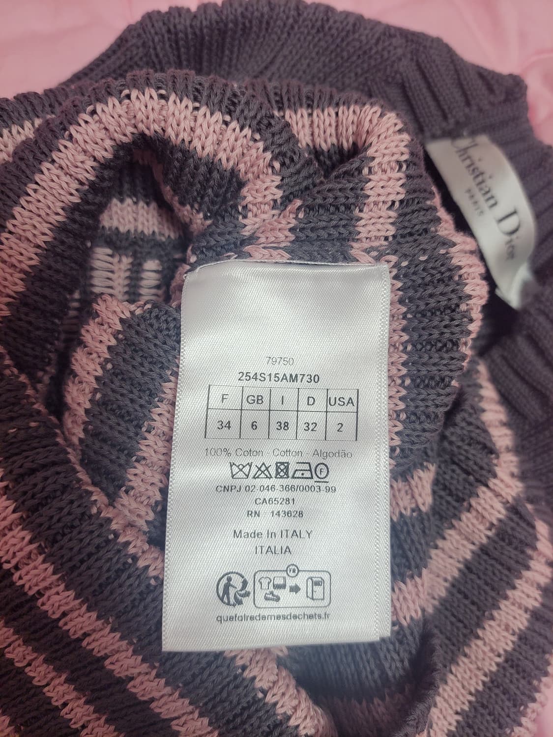 정품)급처새상품!디올 리비에라 블핑지수,김연아 연예인니트 반팔 별 스웨터 상품이미지7