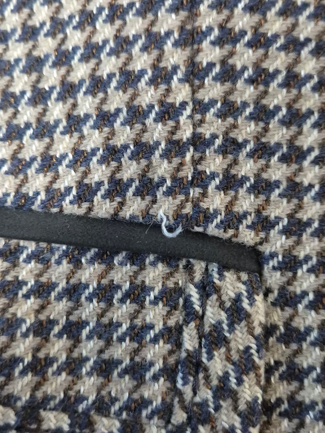 닥스 블루 브라운 패턴 블레이저 자켓 상품이미지5