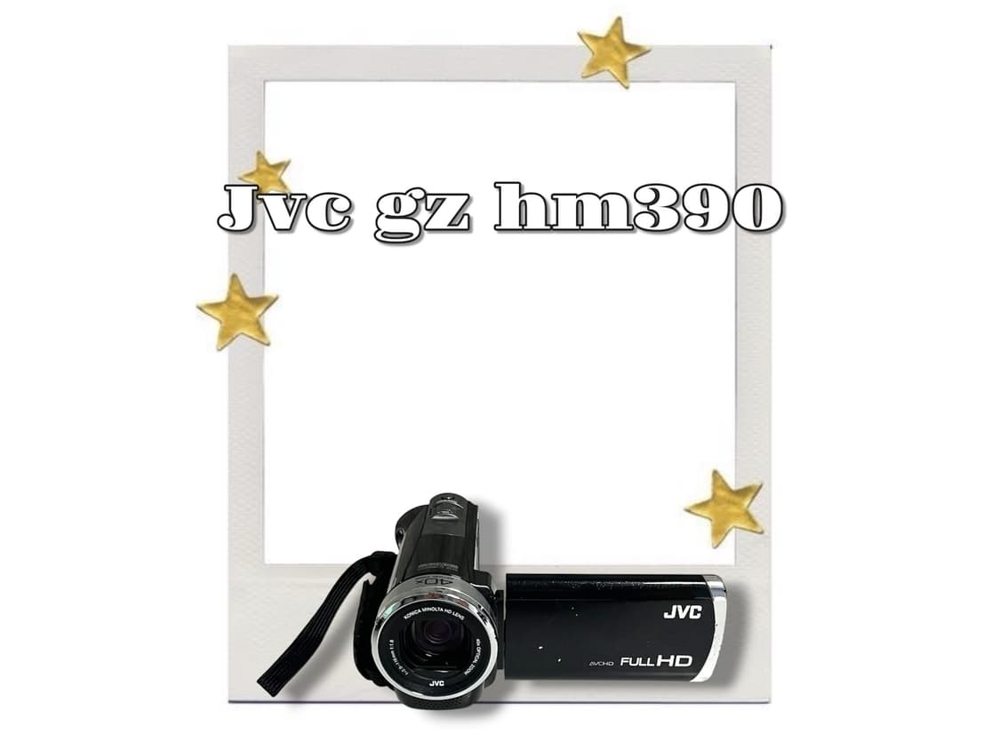 Jvc gz hm390 빈티지 캠코더 카메라 블랙 상품이미지1