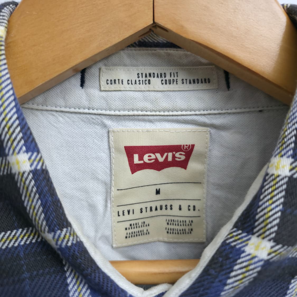[M] 리바이스 웨스턴 체크 셔츠 상품이미지5