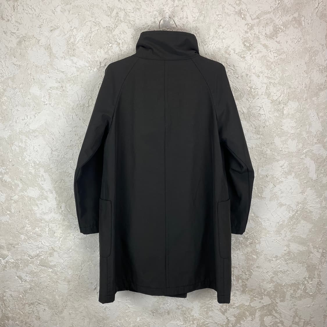 요시에 이나바 애시메트릭 레더 버클 코트 상품이미지4