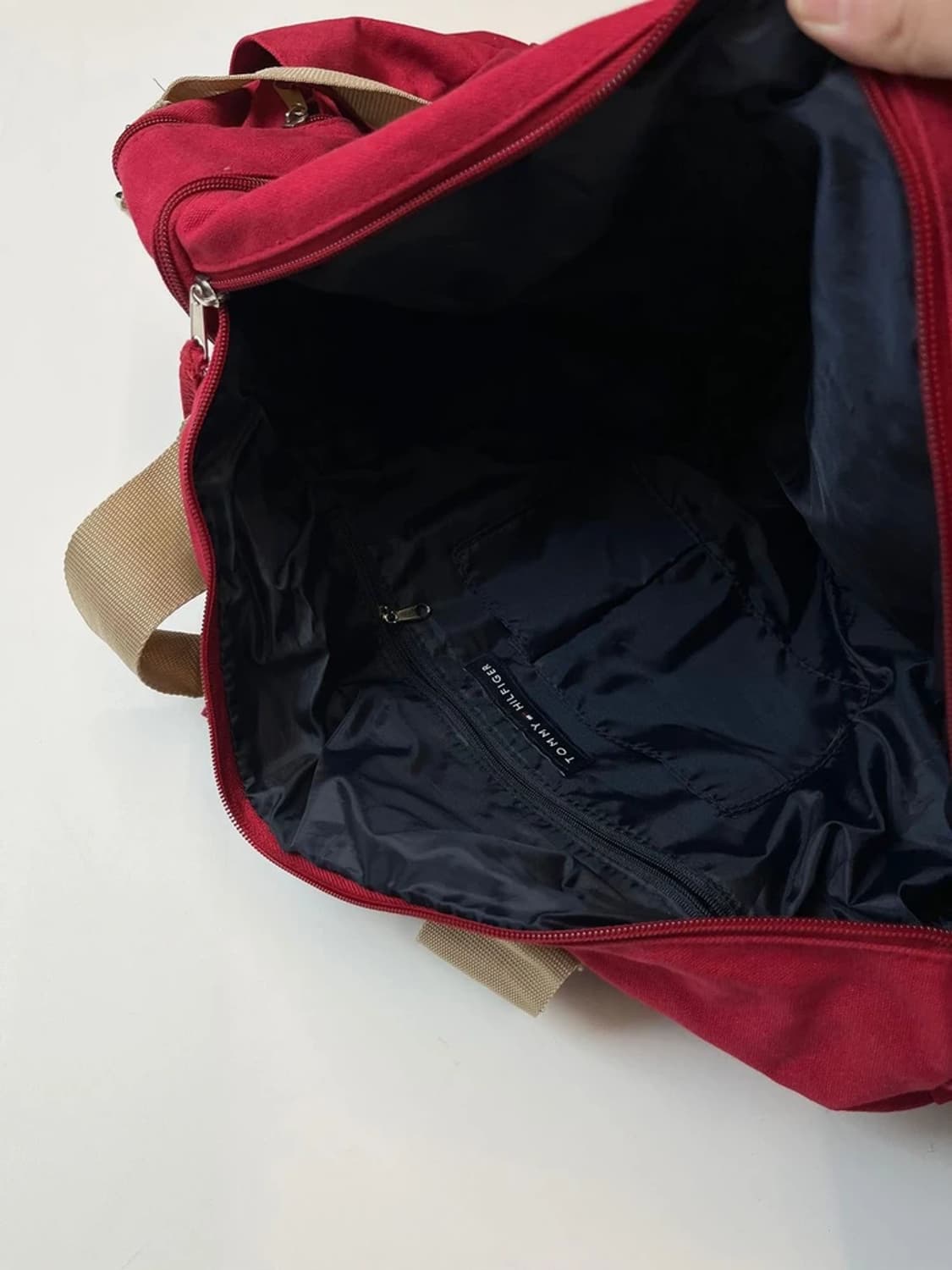 타미힐피거 10's 올드스쿨 망치 보스턴백 A1446 상품이미지7