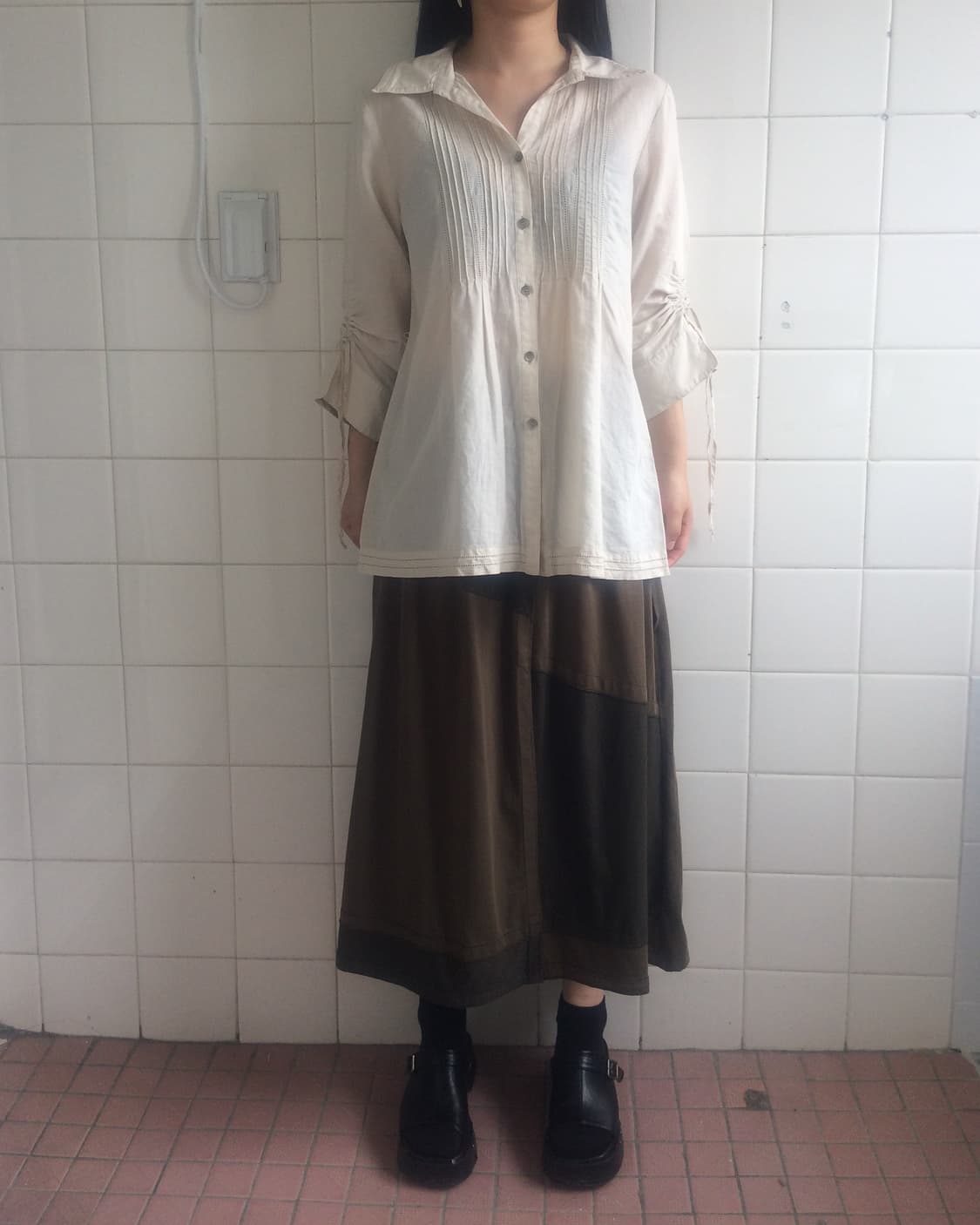 Shirring point blouse 상품이미지7