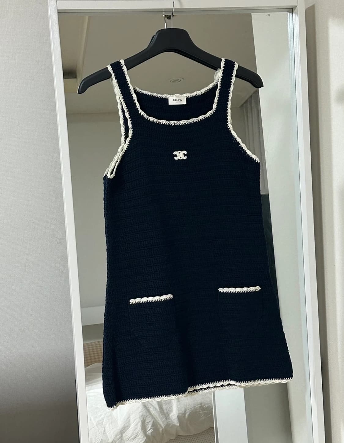 셀린느 코튼크로셰 미니원피스(수지원피스) 상품이미지2