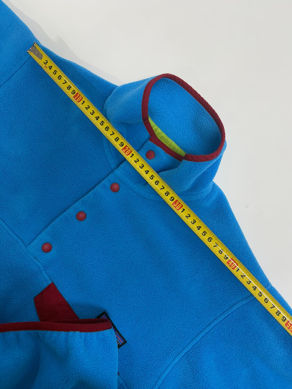 헤비모델)빈티지 파타고니아 신칠라 스냅티 블루 멘즈S 상품이미지9