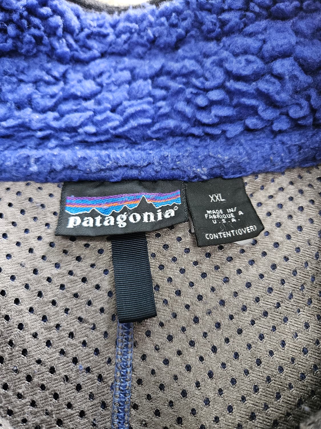 (xxl)파타고니아 딥파일 잉크블루 patagonia deep pile 상품이미지9