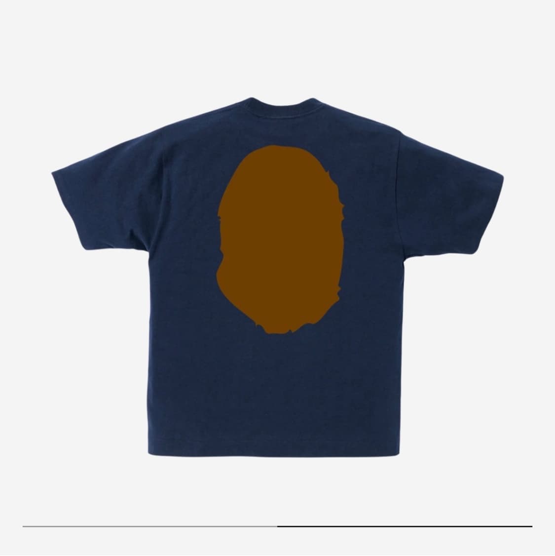 베이프 빅 에이프 헤드 티셔츠 네이비 xxxl 상품이미지2