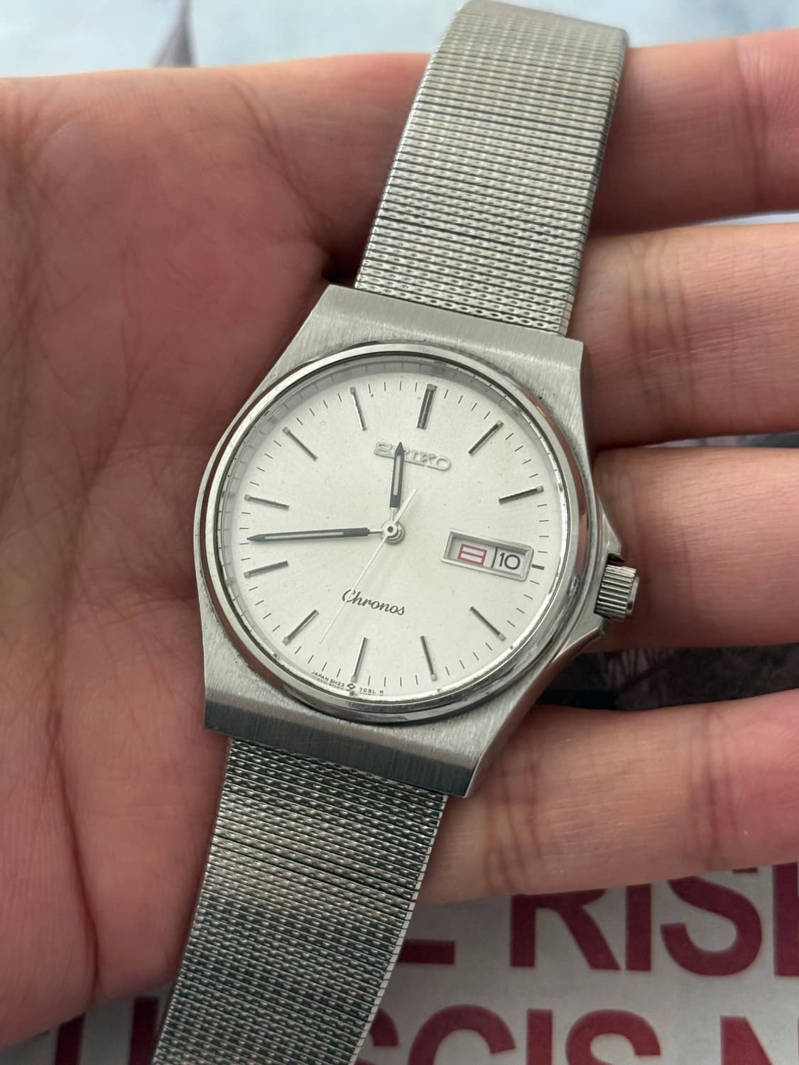 Seiko 세이코 Chronos Quartz Day-Date 상품이미지3