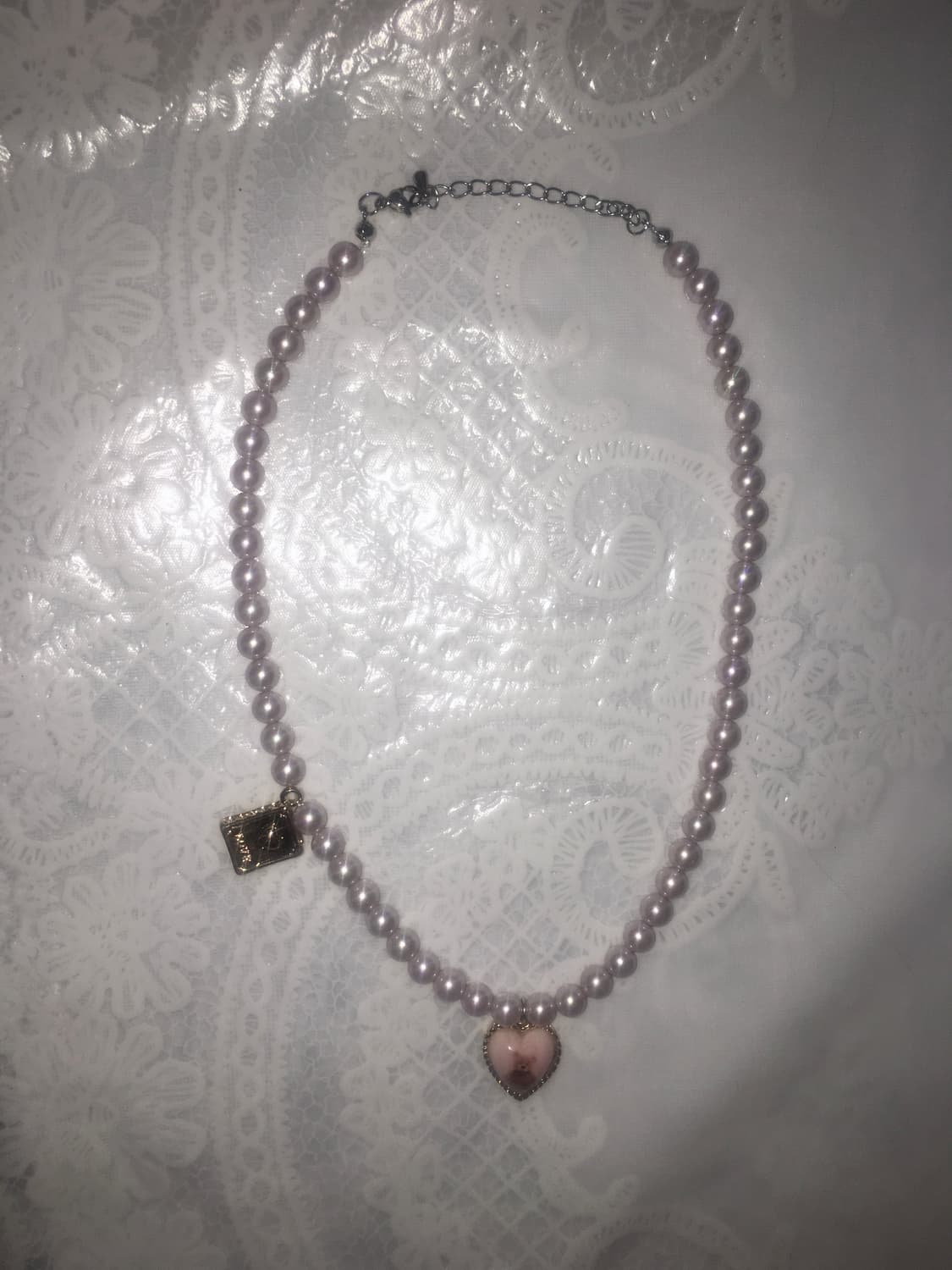 Viburnum shop 프린세스 아카이브 연보라진주 목걸이 상품이미지4